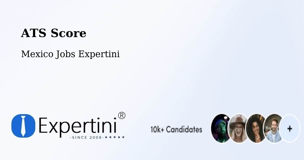 Resume ATS Score & Job Description Match Tool – Muna - Mexico Jobs Expertini