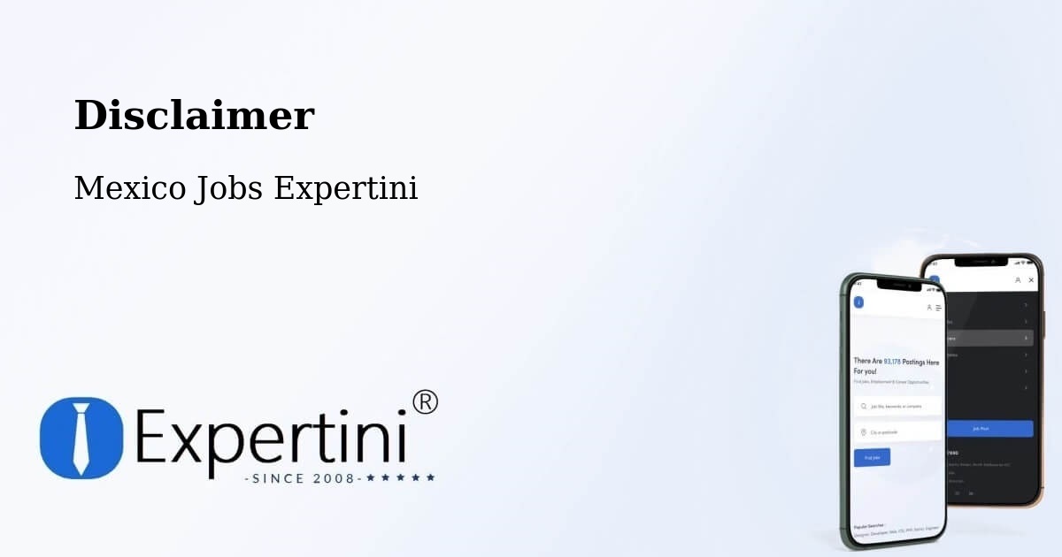 Disclaimer – Muna - Mexico Jobs Expertini