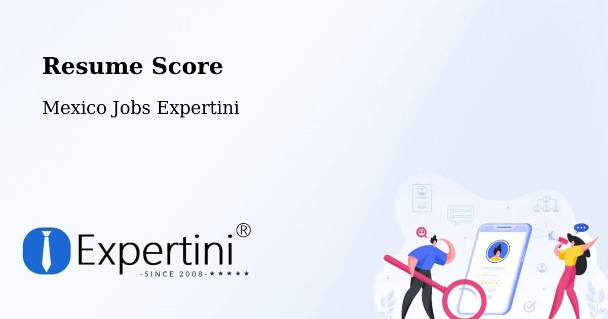Resume Score & Job Description Match Tool – Muna - Mexico Jobs Expertini
